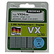 Prebena Heftklammer Typ VX (Länge: 4 mm, Rückenbreite: 11,3 mm, 2.000 Stk.) | BAUHAUS