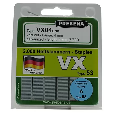 Prebena  Heftklammer Typ VX