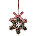 Kurt S. Adler Christbaumschmuck Lebkuchen Schneeflocke 