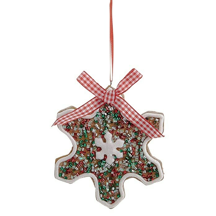 Kurt S. Adler Christbaumschmuck Lebkuchen Schneeflocke (Braun, Kunststoff) | BAUHAUS