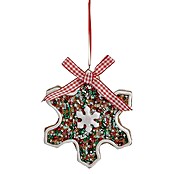 Kurt S. Adler Christbaumschmuck Lebkuchen Schneeflocke (Braun, Kunststoff) | BAUHAUS