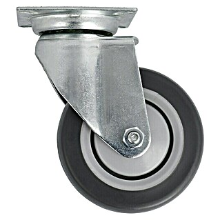 Stabilit Apparate-Lenkrolle (Durchmesser Rollen: 75 mm, Traglast: 50 kg, Kugellager, Mit Platte)
