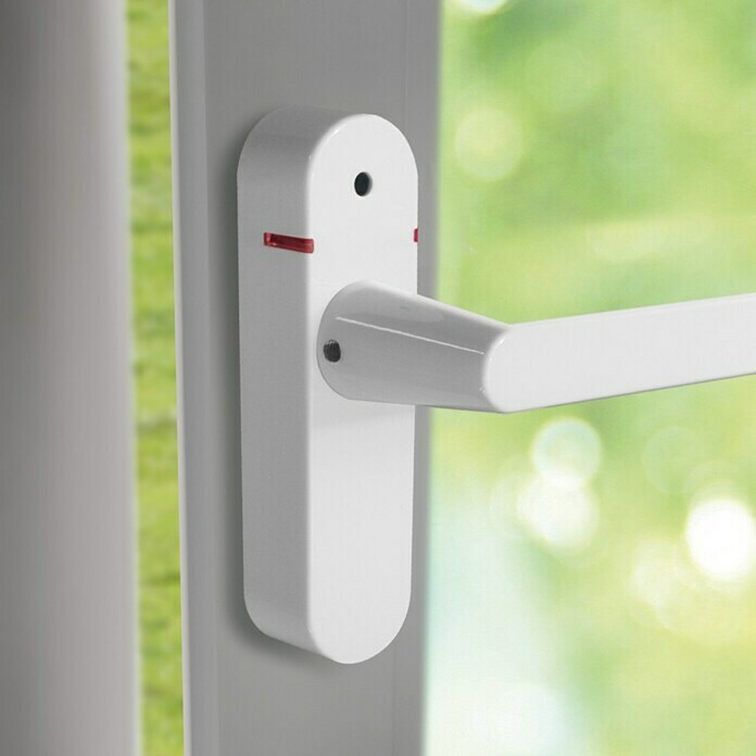 Schellenberg Smart Home Funk-Alarmgriff (DIN Anschlag: Links/Rechts, Weiß)