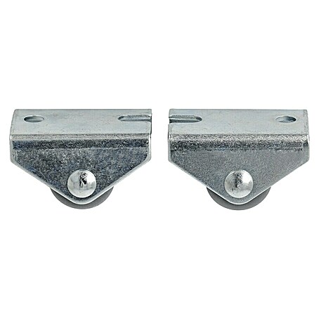 Stabilit Möbel-Bockrolle (Durchmesser Rollen: 15 mm, Traglast: 20 kg, Gleitlager, Höhe: 18 mm)