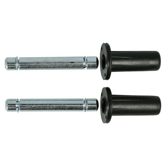 Stabilit Befestigungs-Set (Geeignet für: Rohrinnendurchmesser 13 mm, Material Einschlaghülse: Kunststoff, Loch-/ Stiftdurchmesser: 8 mm, 2 Stk.)