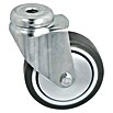 Stabilit Apparate-Lenkrolle (Durchmesser Rollen: 75 mm, Traglast: 50 kg, Gleitlager, Mit Rückenloch)