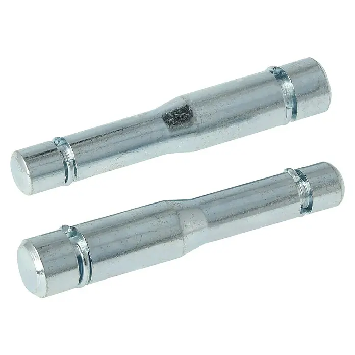Stabilit Bundstift - Loch-/ Stiftdurchmesser: 10 mm, Geeignet für: Rückenloch 8 mm, 2 Stk. - Zwei metallische Bremsbelagstifte im Detail, die für eine sichere Befestigung unerlässlich sind. Für zuverlässige Bremsleistung.
