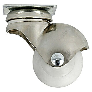 Stabilit Okretni kotačić za namještaj (Promjer kotačića: 40 mm, Nosivost: 25 kg, Klizni ležaj, S pločom)