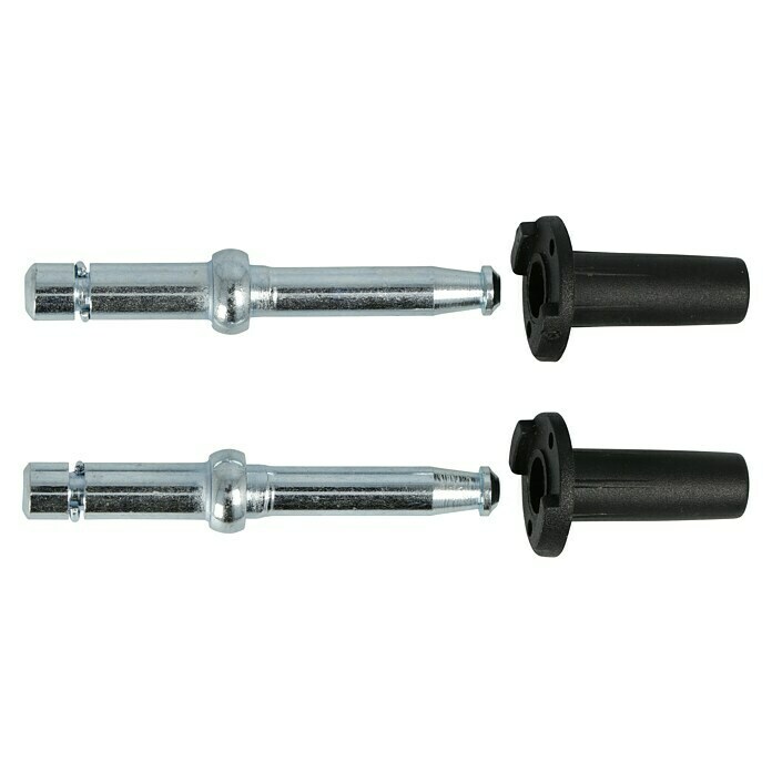 Stabilit Befestigungs-Set (Geeignet für: Rohrinnendurchmesser 10 mm, Material Einschlaghülse: Kunststoff, Loch-/ Stiftdurchmesser: 8 mm, 2 Stk.)