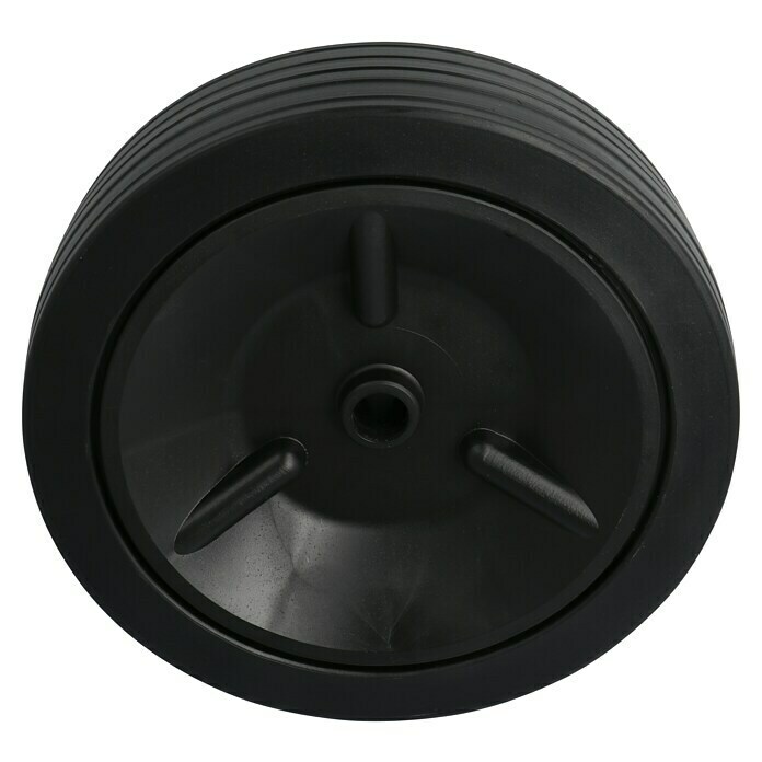 Dörner & Helmer Leichtes Rad (Durchmesser: 150 mm, Traglast: 30 kg, Gleitlager, Rillenprofil)