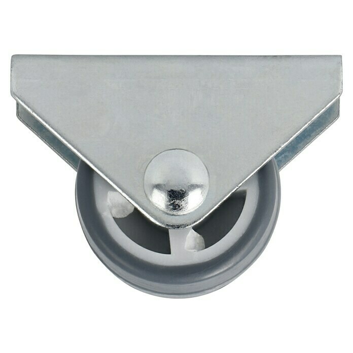 Stabilit Möbel-Bockrolle (Durchmesser Rollen: 25 mm, Traglast: 30 kg, Gleitlager, Mit Platte)