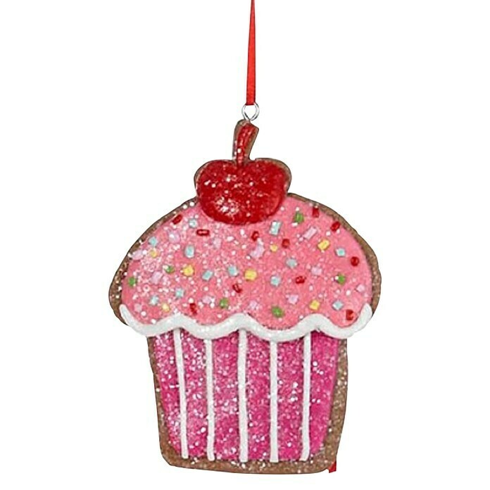 Kurt S. Adler Christbaumschmuck Lebkuchen-Cupcake (Braun, Kunststoff, 8,99 x 8,26 x 8,99 cm) | BAUHAUS