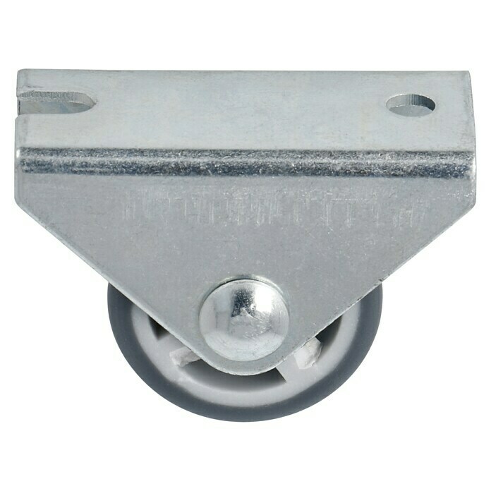 Stabilit Möbel-Bockrolle (Durchmesser Rollen: 25 mm, Traglast: 30 kg, Gleitlager, Mit Platte)