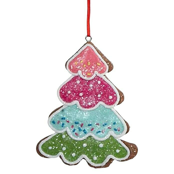 Kurt S. Adler Christbaumschmuck Lebkuchenbaum (Braun, Kunststoff, 8,99 x 8,26 x 8,99 cm) | BAUHAUS