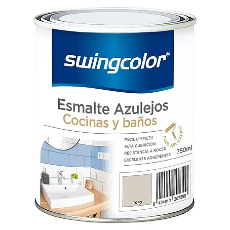 swingcolor  Esmalte para azulejos Cocinas y baños