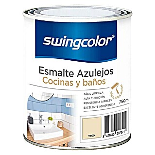 swingcolor Esmalte para azulejos Cocinas y baños (Trigo, 750 ml, Brillante)