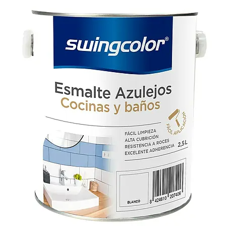 swingcolor  Esmalte para azulejos Cocinas y baños