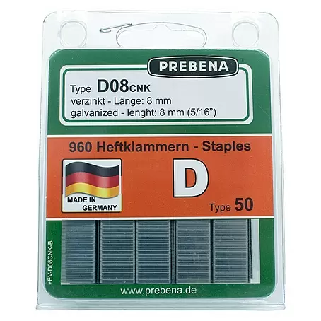 Prebena  Heftklammer Typ D