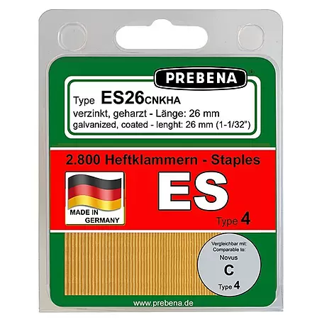 Prebena  Heftklammer Typ ES