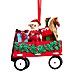 Kurt S. Adler Christbaumschmuck Bollerwagen mit Elfe 