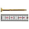 Profi Depot Mehrzweck-Schraube Turbo Drill (Ø x L: 5 x 60 mm, TX für TORX-Antriebe, Senkkopf, 100 Stk.)