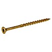 Profi Depot Tornillo Multiuso Turbo Drill (Ø x L: 6 x 100 mm, TX para accionamientos TORX, Cabezal avellanado, 50 uds.)