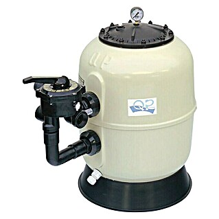 Filtro de arena laminado (Potencia de filtración: 7 m³/h, Apto para: Limpieza de piscinas)