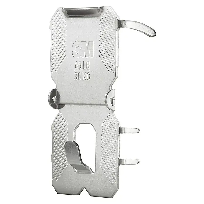 3M Claw Gancho para colgar cuadros - 2 ud., Capacidad de carga: 30 kg - Gancho para colgar cuadros 3M, soporta hasta 30 kg. Ideal para cuadros y espejos pesados, montaje fácil y seguro sin clavos.