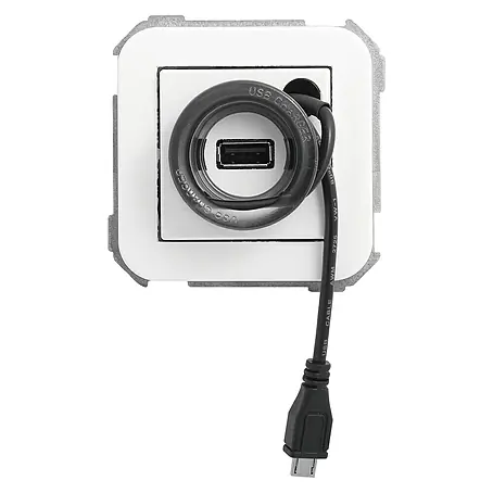 Simon 31 Toma USB con cable integrado