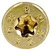 Profi Depot Holzbauschraube TX (Durchmesser: 8 mm, Länge: 260 mm, Senkkopf, TX für TORX-Antriebe, 25 Stk.)