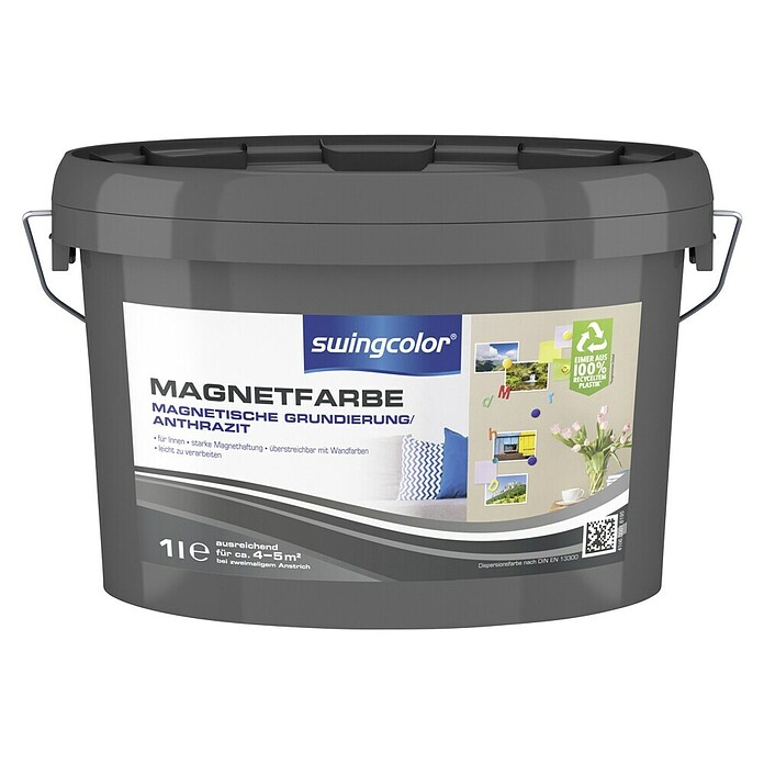 swingcolor Magnetfarbe (Anthrazit, 1 l)