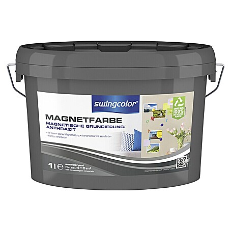 swingcolor Magnetfarbe (Anthrazit, 1 l)