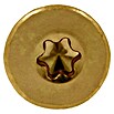 Profi Depot Mehrzweck-Schraube Turbo Drill (Ø x L: 5 x 60 mm, TX für TORX-Antriebe, Senkkopf, 100 Stk.)