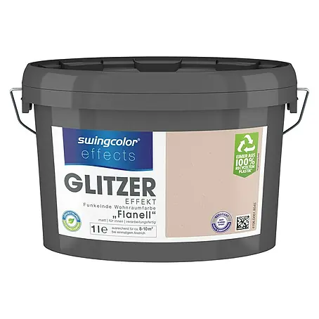 swingcolor effects Farbeffektputz Funkelnde Wohnraumfarbe mit Glitzer-Effekt