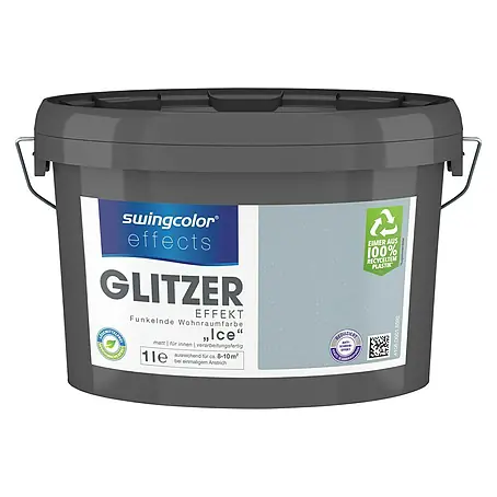 swingcolor effects Farbeffektputz Funkelnde Wohnraumfarbe mit Glitzer-Effekt