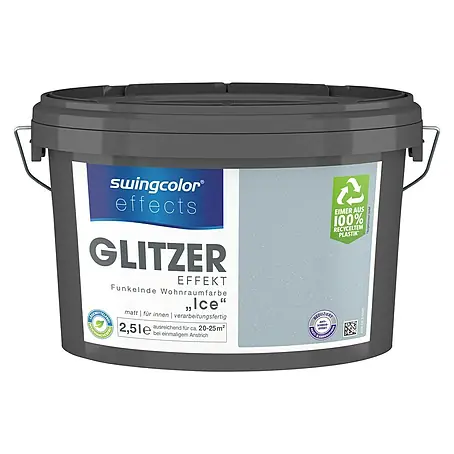 swingcolor effects Farbeffektputz Funkelnde Wohnraumfarbe mit Glitzer-Effekt