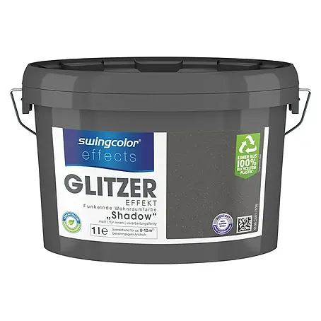 swingcolor effects Farbeffektputz Funkelnde Wohnraumfarbe mit Glitzer-Effekt