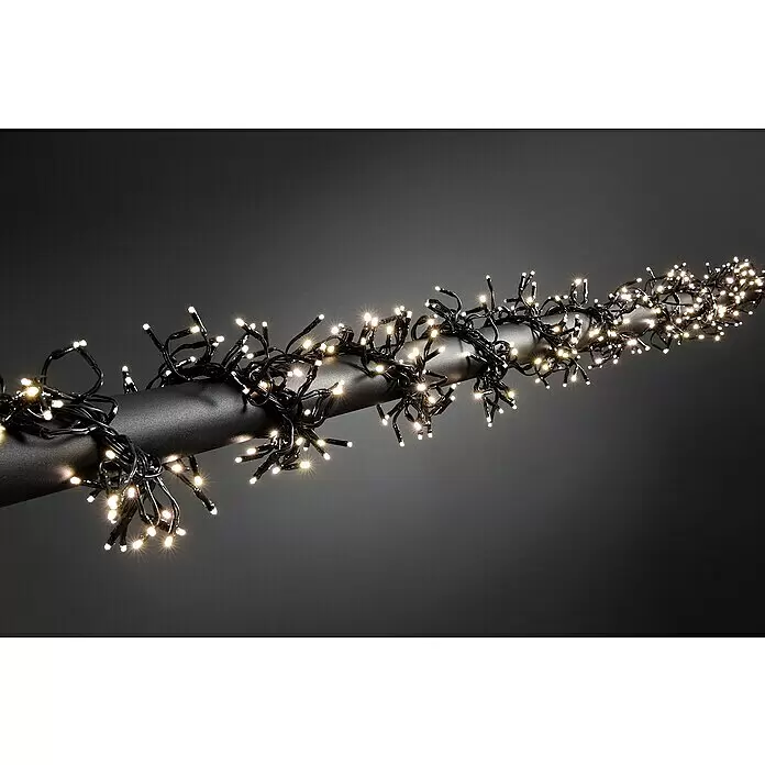 Konstsmide LED-Clusterlichterkette - Außen, Länge: 10,8 m, 768 Stk., Netzbetrieben - Detailaufnahme