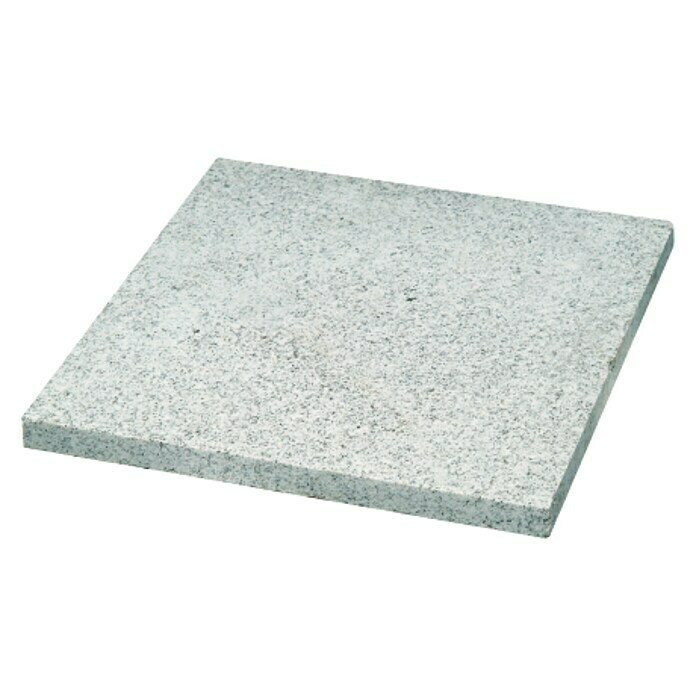 Terrassenplatte Granit G603 (Hellgrau, 40 x 40 x 3 cm, Granit)