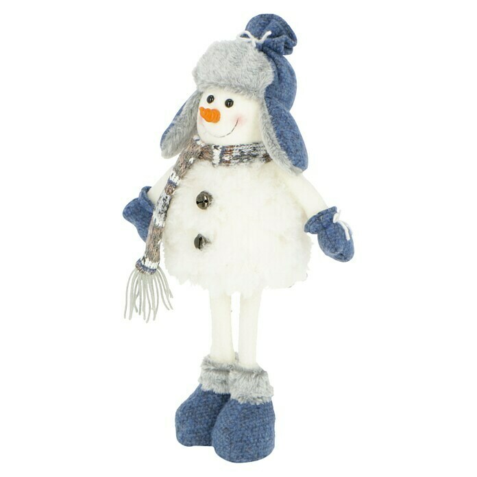 Figura decorativa pupazzo di neve