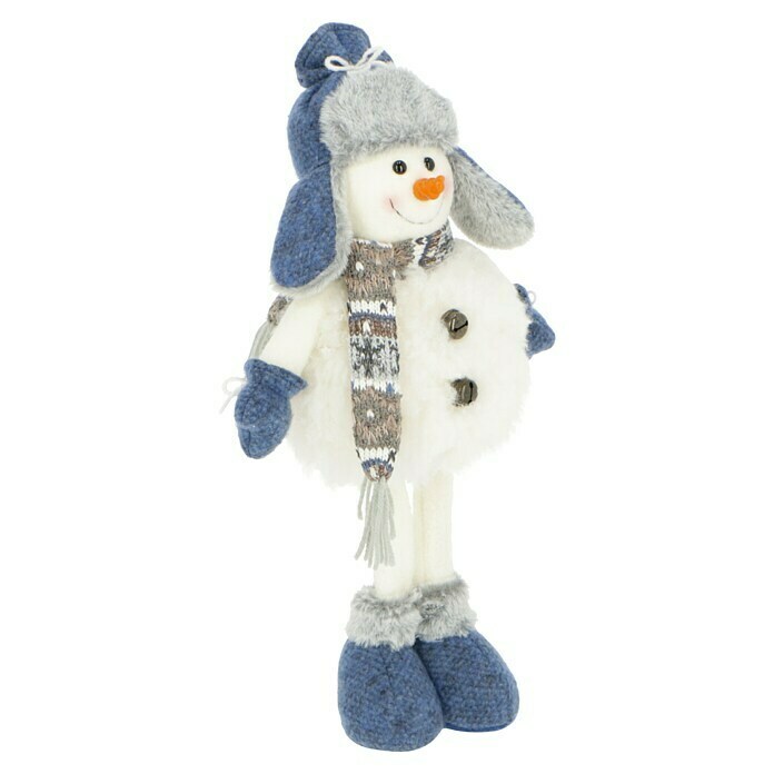 Figura decorativa pupazzo di neve