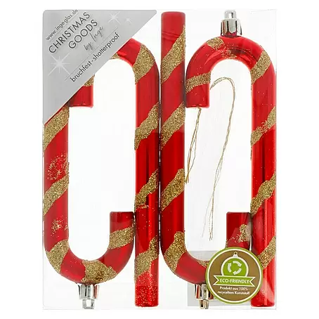 Christbaumschmuck Zuckerstangen