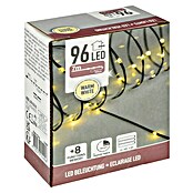 LED-Lichterkette (Außen, Lichtfarbe: Warmweiß, Anzahl Leuchtmittel: 96 Stk., Batteriebetrieben) | BAUHAUS