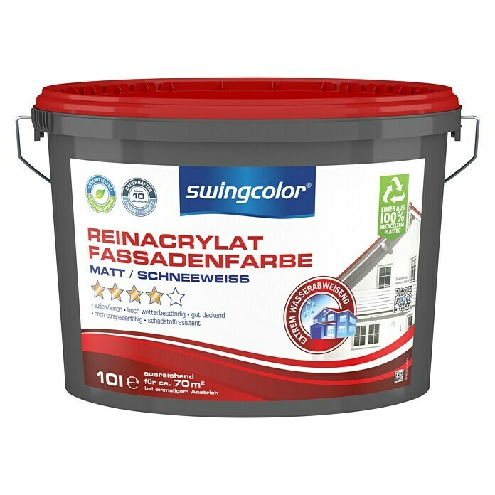 swingcolor Reinacrylat-Fassadenfarbe