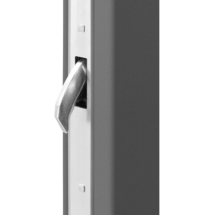 Splendoor Haustür Thermodoor SP70A110 x 210 cm, DIN Anschlag: Rechts, Anthrazit Detail Shot