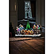 Konstsmide LED-Szenerie Weihnachtsmarkt (L x B x H: 39 x 20,5 x 23,5 cm, Mehrfarbig, Netzbetrieben, LED) | BAUHAUS