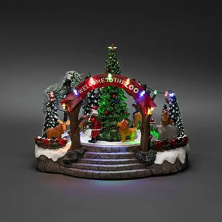 Konstsmide  LED-Szenerie Weihnachtszoo