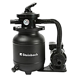 Steinbach Sandfilteranlage Classic 250N (Filterleistung: 3.900 l/h, Passend für: Pools bis 19.000 l Beckeninhalt)