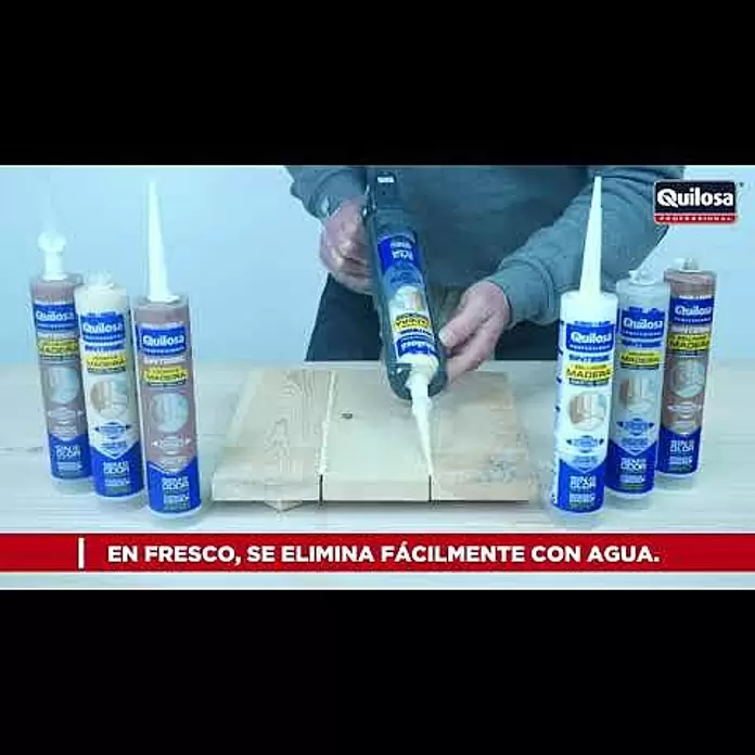 Quilosa Sellador para madera Sintesel - 300 ml, Roble - SINTESEL SELLADOR MADERA