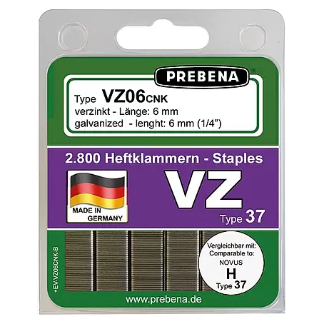 Prebena  Heftklammer VZ06CNK-B